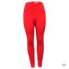 Cotton Lycra Legging Ruby - Red