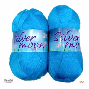 Ganga Silvermoon Wool - Blue